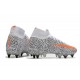Nike Mercurial Superfly VII Elite SG Pro CR7 Safari White Orange Black