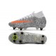 Nike Mercurial Superfly VII Elite SG Pro CR7 Safari White Orange Black