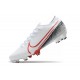 Nike Mercurial Vapor XIII Elite FG LAB2 - White Laser Crimson Black