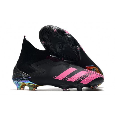 Adidas Predator Mutator 20+ FG Dark Motion - Core Black Shock Pink