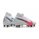 Nike Mercurial Superfly VII Elite SG Anti-Clog White Red Blue