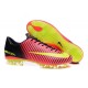New 2016 Nike Mercurial Vapor XI FG ACC Soccer Boots Total Crimson/Volt/Black