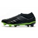 adidas Copa 20+ K-leather FG Dark Motion - Core Black Signal Green