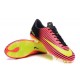 New 2016 Nike Mercurial Vapor XI FG ACC Soccer Boots Total Crimson/Volt/Black