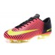 New 2016 Nike Mercurial Vapor XI FG ACC Soccer Boots Total Crimson/Volt/Black