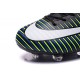 New 2016 Nike Mercurial Vapor XI FG ACC Soccer Boots Black White Blue