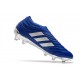 adidas Copa 20+ K-leather FG Cleat -Team Royal Blue Silver Metallic
