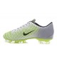 New 2016 Nike Mercurial Vapor XI FG ACC Soccer Boots Grey Green Black