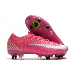 Nike Mercurial Vapor 13 Elite SG Mbappé Rosa - Pink Blast White Black