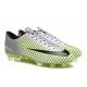 New 2016 Nike Mercurial Vapor XI FG ACC Soccer Boots Grey Green Black