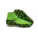 Neymar New Nike Hypervenom Phantom II FG Soccer Cleats Green Black