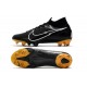 Nike Mercurial Superfly VII Elite Firm Ground Leather Black White