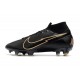 Nike Mercurial Superfly VII Elite Firm Ground Leather Black Gold