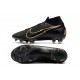Nike Mercurial Superfly VII Elite Firm Ground Leather Black Gold