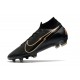 Nike Mercurial Superfly VII Elite Firm Ground Leather Black Gold