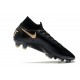 Nike Mercurial Superfly VII Elite Firm Ground Leather Black Gold