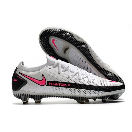 Nike Phantom GT Elite FG Firm Ground White Black Pink Blast