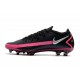 Nike Phantom GT Elite FG Firm Ground Black Pink Blast Metallic Silver