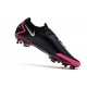 Nike Phantom GT Elite FG Firm Ground Black Pink Blast Metallic Silver