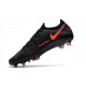 Nike Phantom GT Elite FG Firm Ground Black Dark Smoke Grey Chile Red