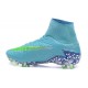 Neymar New Nike Hypervenom Phantom II FG Soccer Cleats Blue Purple Green