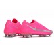 New Nike Phantom GT Elite FG Boots Pink Silver