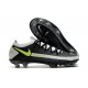 Nike Phantom GT Elite FG Firm Ground Black Gray Volt