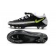 Nike Phantom GT Elite FG Firm Ground Black Gray Volt