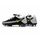 Nike Phantom GT Elite FG Firm Ground Black Gray Volt