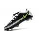 Nike Phantom GT Elite FG Firm Ground Black Gray Volt