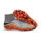 Neymar New Nike Hypervenom Phantom II FG Soccer Cleats Grey Orange Black