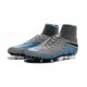 Neymar New Nike Hypervenom Phantom II FG Soccer Cleats Grey Blue Black