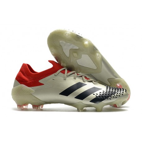 News adidas Predator Mutator 20.1 Low FG Off White Red Black