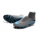 Neymar New Nike Hypervenom Phantom II FG Soccer Cleats Grey Blue Black
