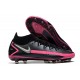 Nike Phantom GT Elite DF AG-PRO Artificial-Grass Black Pink Blast Metallic Silver