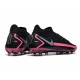 Nike Phantom GT Elite DF AG-PRO Artificial-Grass Black Pink Blast Metallic Silver