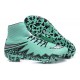 Neymar New Nike Hypervenom Phantom II FG Soccer Cleats Green Black Silver