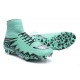 Neymar New Nike Hypervenom Phantom II FG Soccer Cleats Green Black Silver