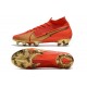 Nike Mercurial Superfly 7 Elite DF FG CR100 Red Golden