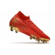 Nike Mercurial Superfly 7 Elite DF FG CR100 Red Golden