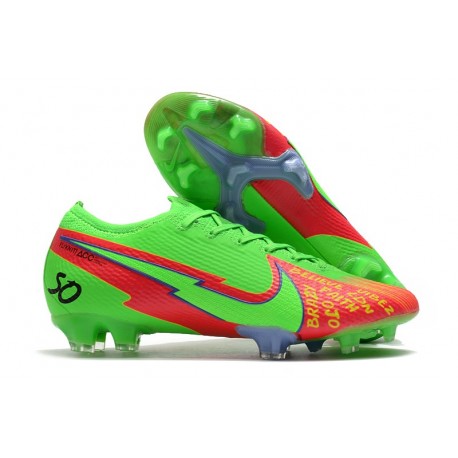 News Nike Mercurial Vapor 13 Elite FG Faith Green Red