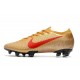 News Nike Mercurial Vapor 13 Elite FG - Gold Red