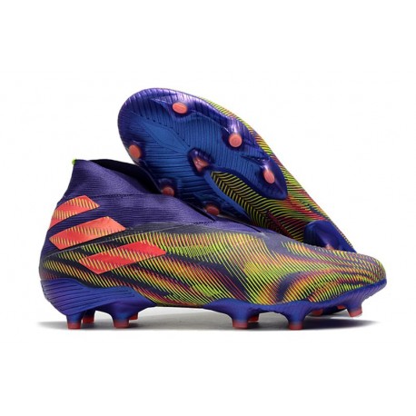 Top adidas Nemeziz 19+ FG Energy Ink Signal Pink Signal Green