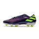 adidas Nemeziz 19.1 FG Soccer Shoes Indigo Green Glory Purple