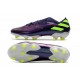 adidas Nemeziz 19.1 FG Soccer Shoes Indigo Green Glory Purple