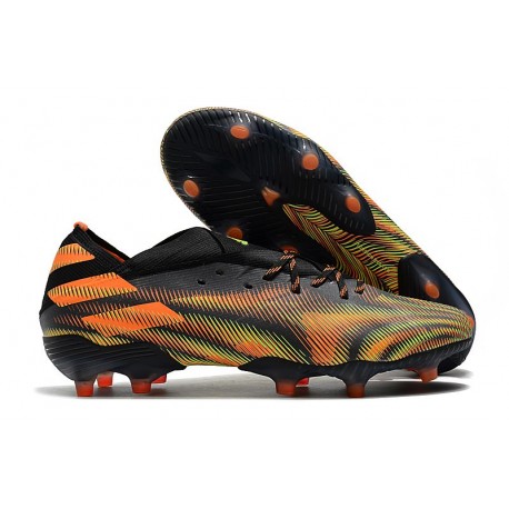 adidas Nemeziz 19.1 FG Soccer Shoes Green Black Pink