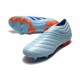 adidas Copa 20+ K-leather FG Sky Tint Team Royal Blue Signal Coral