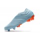 adidas Copa 20+ K-leather FG Sky Tint Team Royal Blue Signal Coral