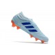 adidas Copa 20+ K-leather FG Sky Tint Team Royal Blue Signal Coral