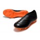adidas Copa 20+ K-leather FG Soccer Cleat - Black Orange